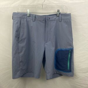 Vineyard Vines Mens 32 Performance Shorts Bluish Gray